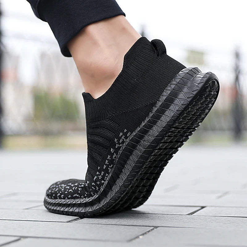 Chaussure de Marche Homme Légère en Toile Antidérapante 4