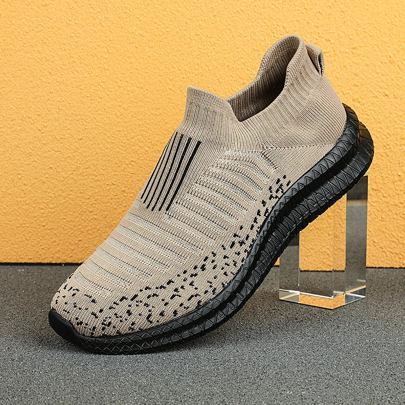 Chaussure de Marche Homme Légère en Toile Antidérapante 5