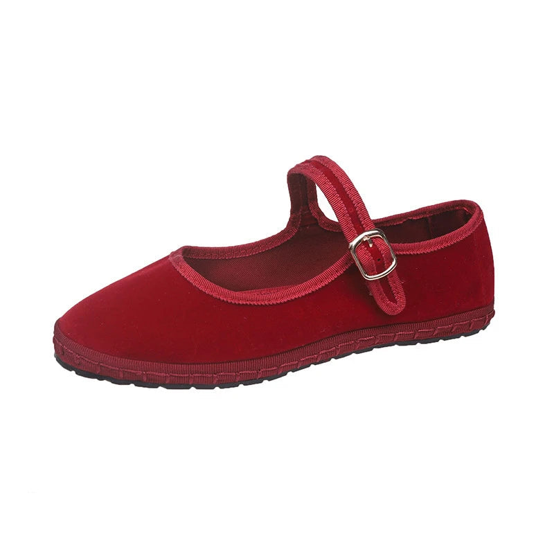 Chaussures Plates Femme Mary Jane Confortables 13