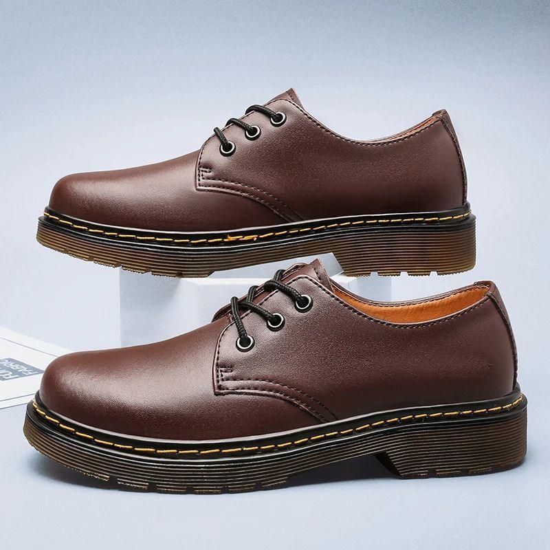 Chaussures Pour Hommes Oxford Classiques À Lacets Élégantes 4