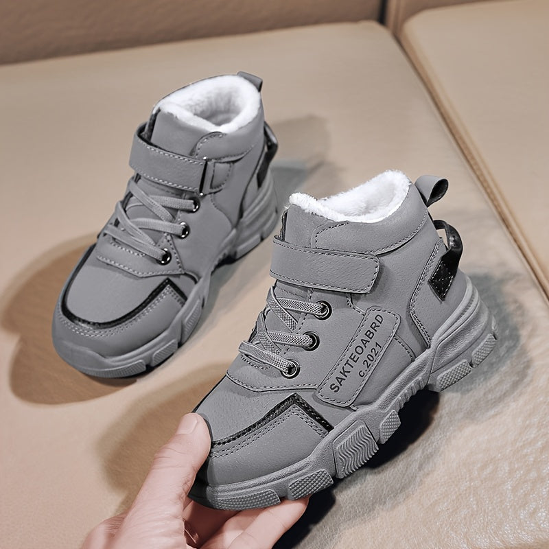 Chaussures d'Hiver Antidérapantes pour Garçons Casual