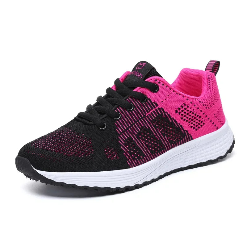 Chaussures de Marche Femme Confortables Textile Respirant 7
