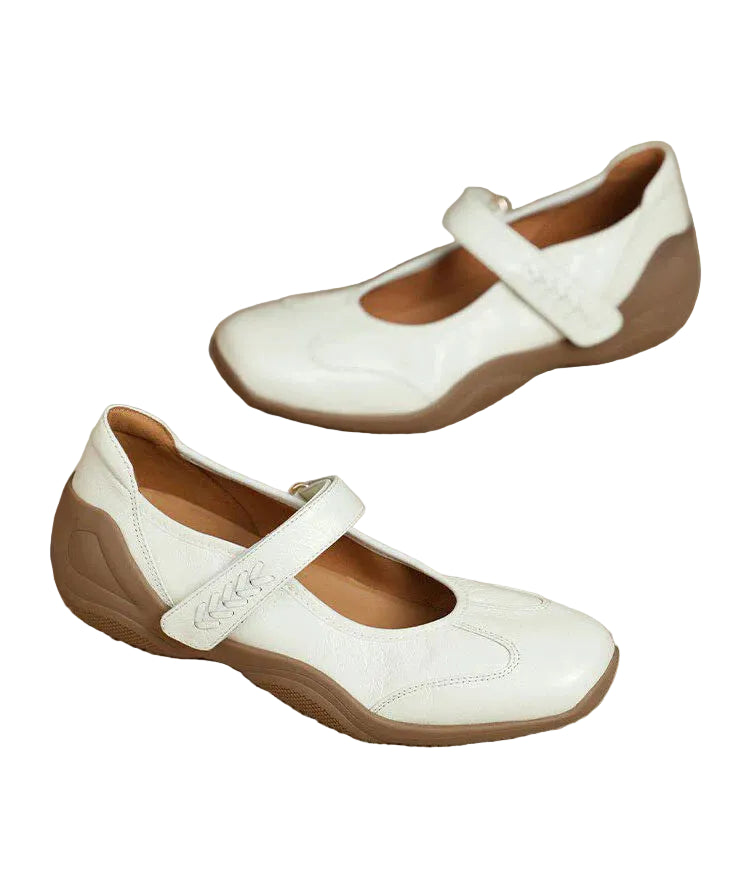 Chaussures plates à boucle pour femme 4
