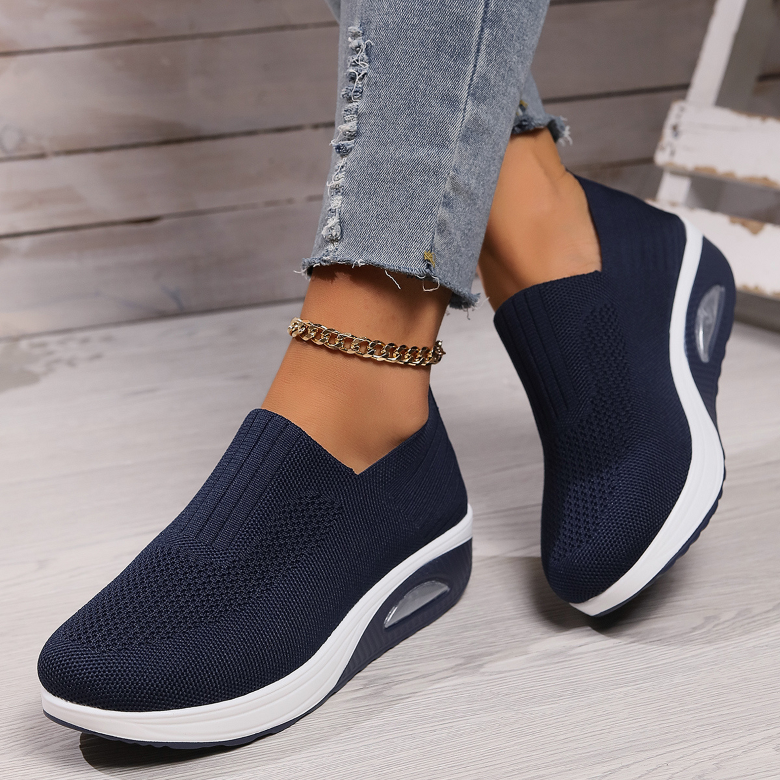 Chaussures pour Femmes Sneakers Orthopédiques Confortables et Tendance 6