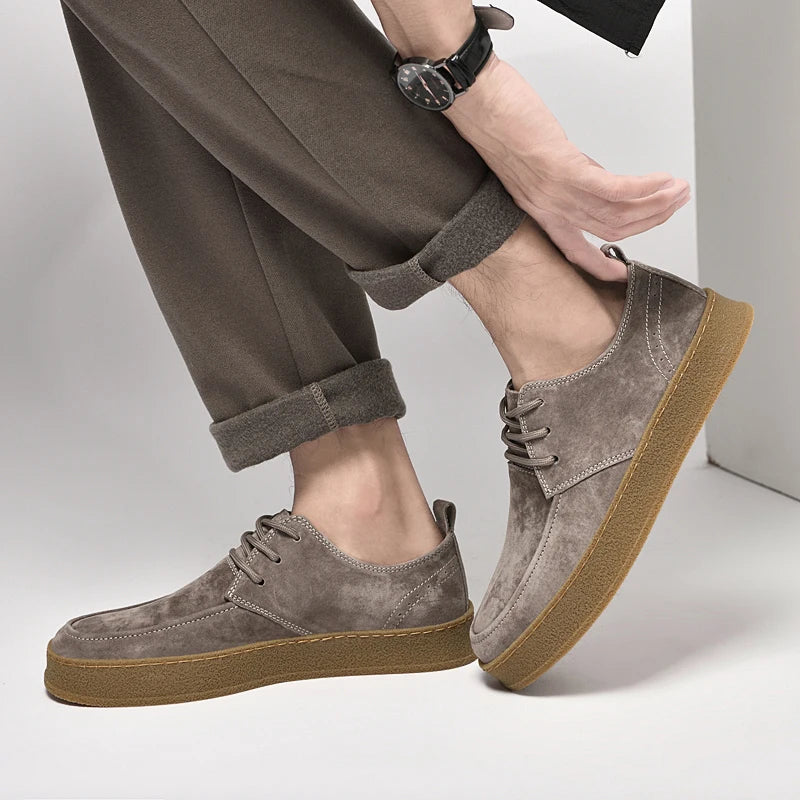 Chaussures pour Hommes Classiques en Daim 2