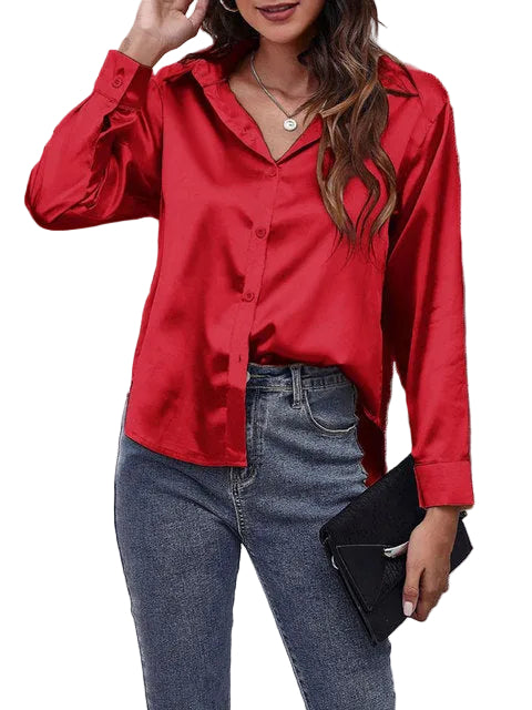Chemise Classique pour Femmes Manches Longues 9