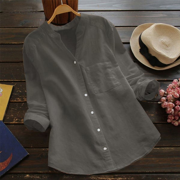 Chemise Décontractée Femme Style Polyvalent 4