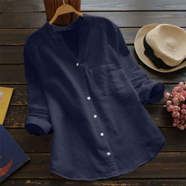 Chemise Décontractée Femme Style Polyvalent 6
