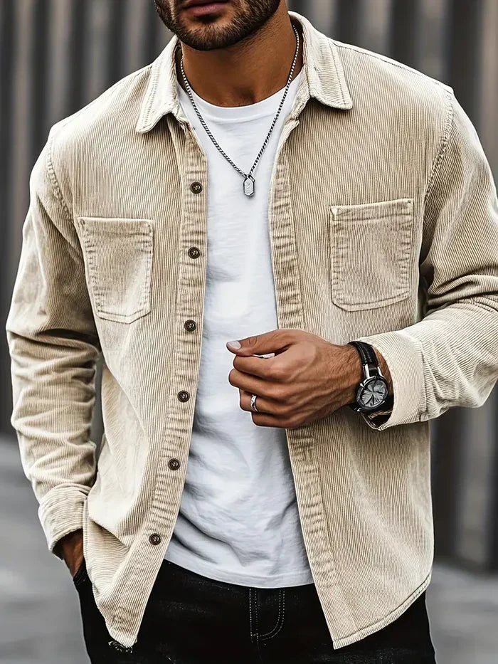 Chemise Décontractée à Manches Longues pour Homme 1