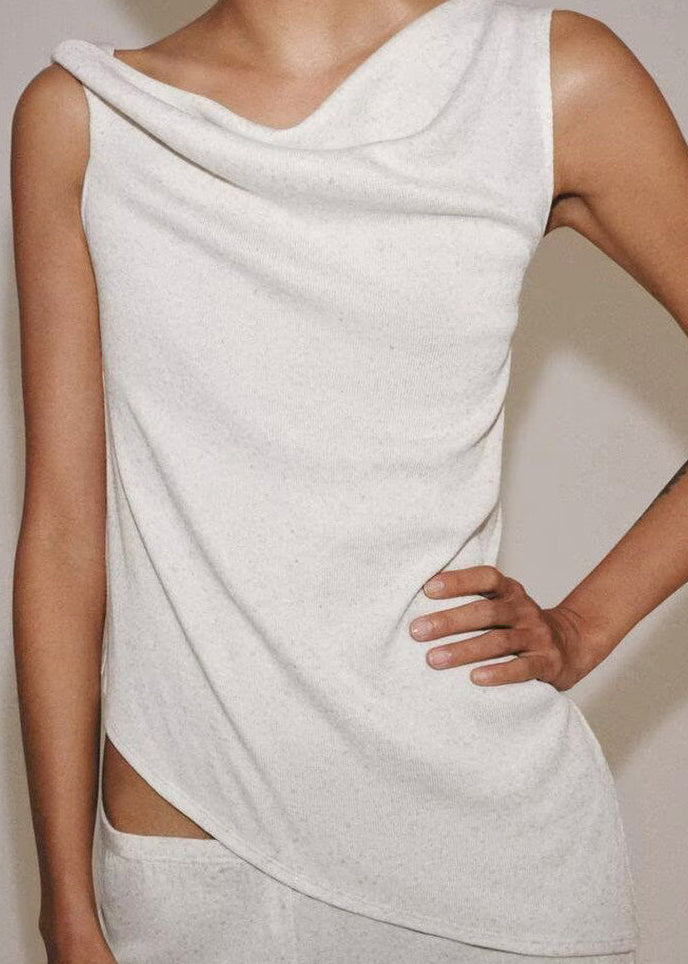 Chemise Femme Décontractée Asymétrique Été 1
