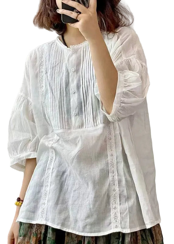 Chemise Femme Oversize Style Décontracté Été 0