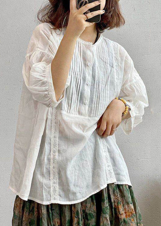 Chemise Femme Oversize Style Décontracté Été 1