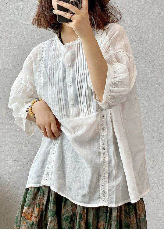 Chemise Femme Oversize Style Décontracté Été 2