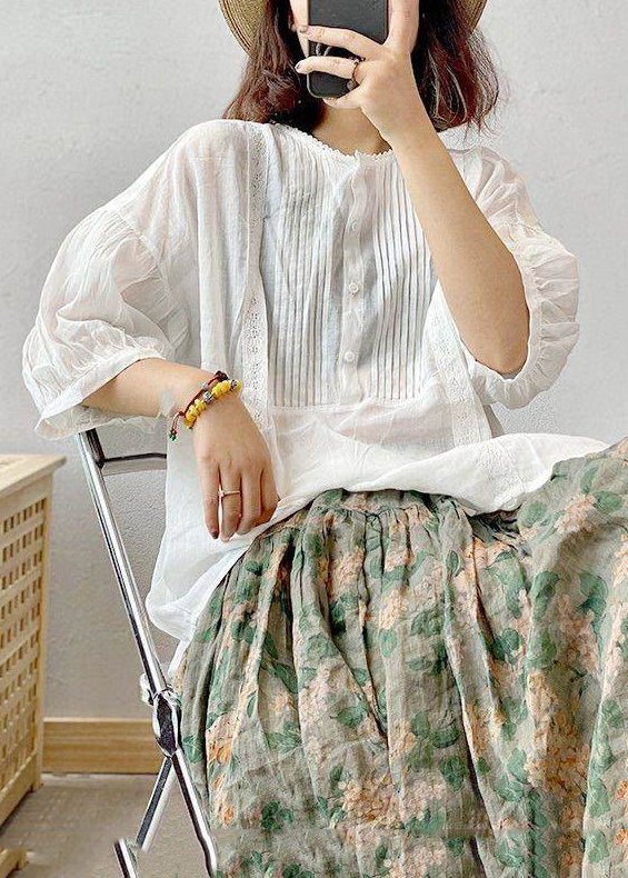 Chemise Femme Oversize Style Décontracté Été 4