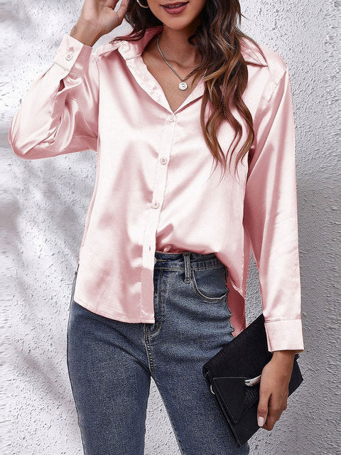 Chemise Femme à Manches Longues Chic 10