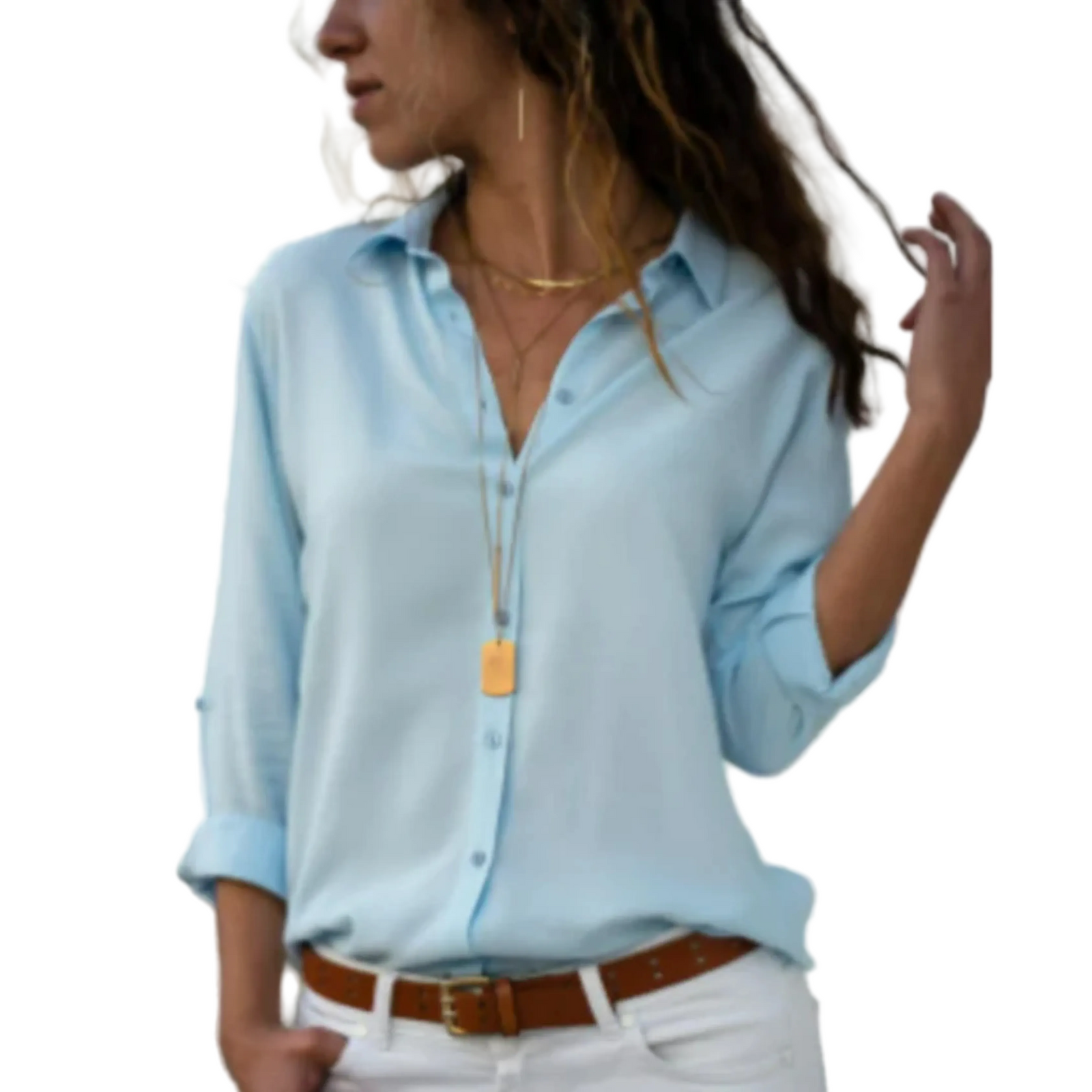 Chemise Femme à Manches Longues Polyvalente 4