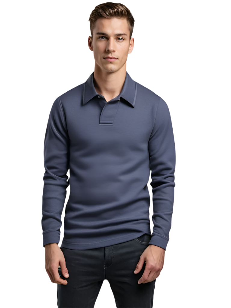Chemise Homme Longue Classique en Tissu Léger 0