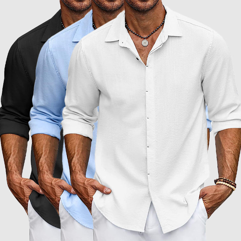 Chemise Homme à Manches Longues Classique 4