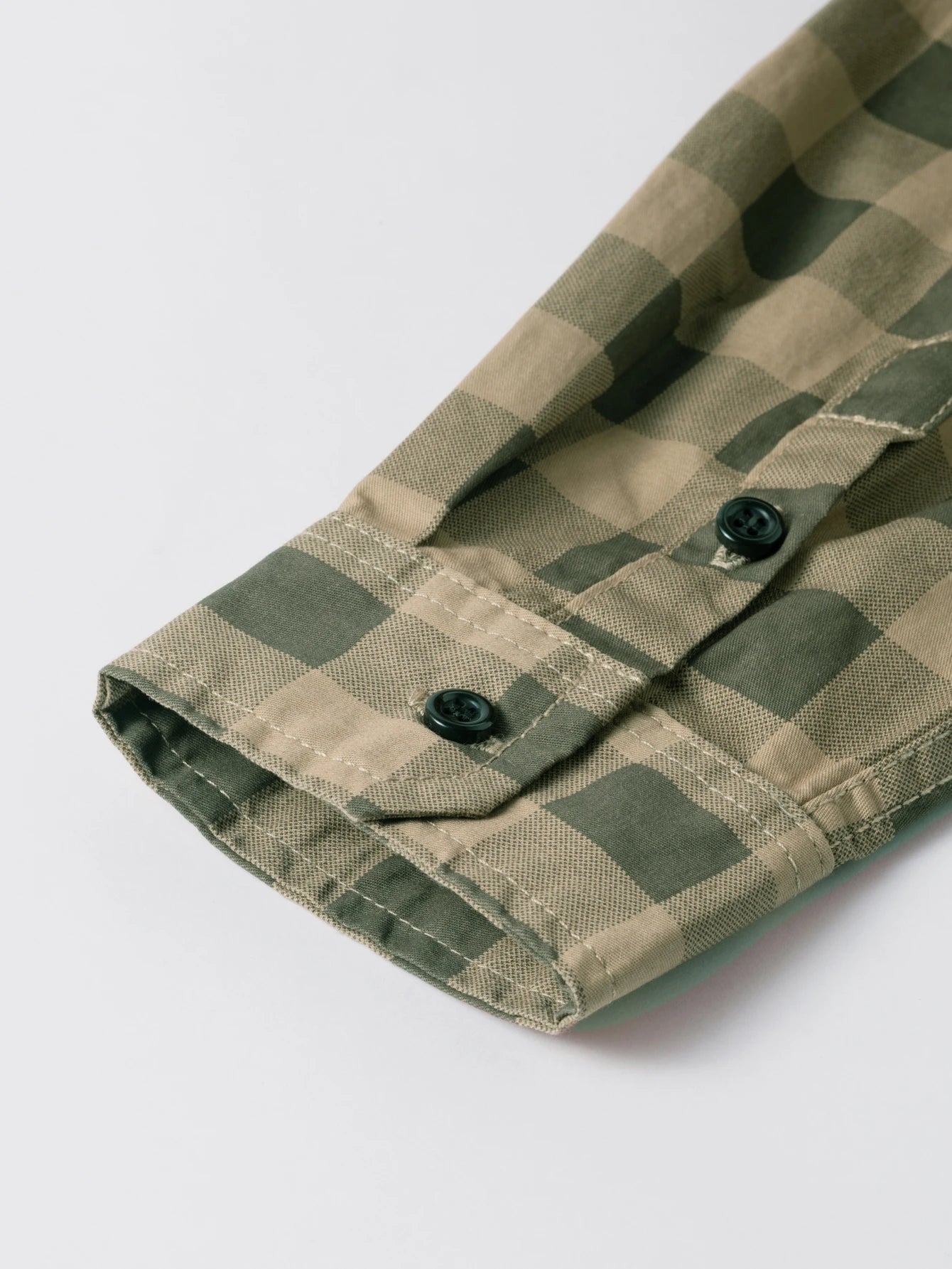 Chemise à Carreaux pour Hommes en Coton à Manches Longues 4