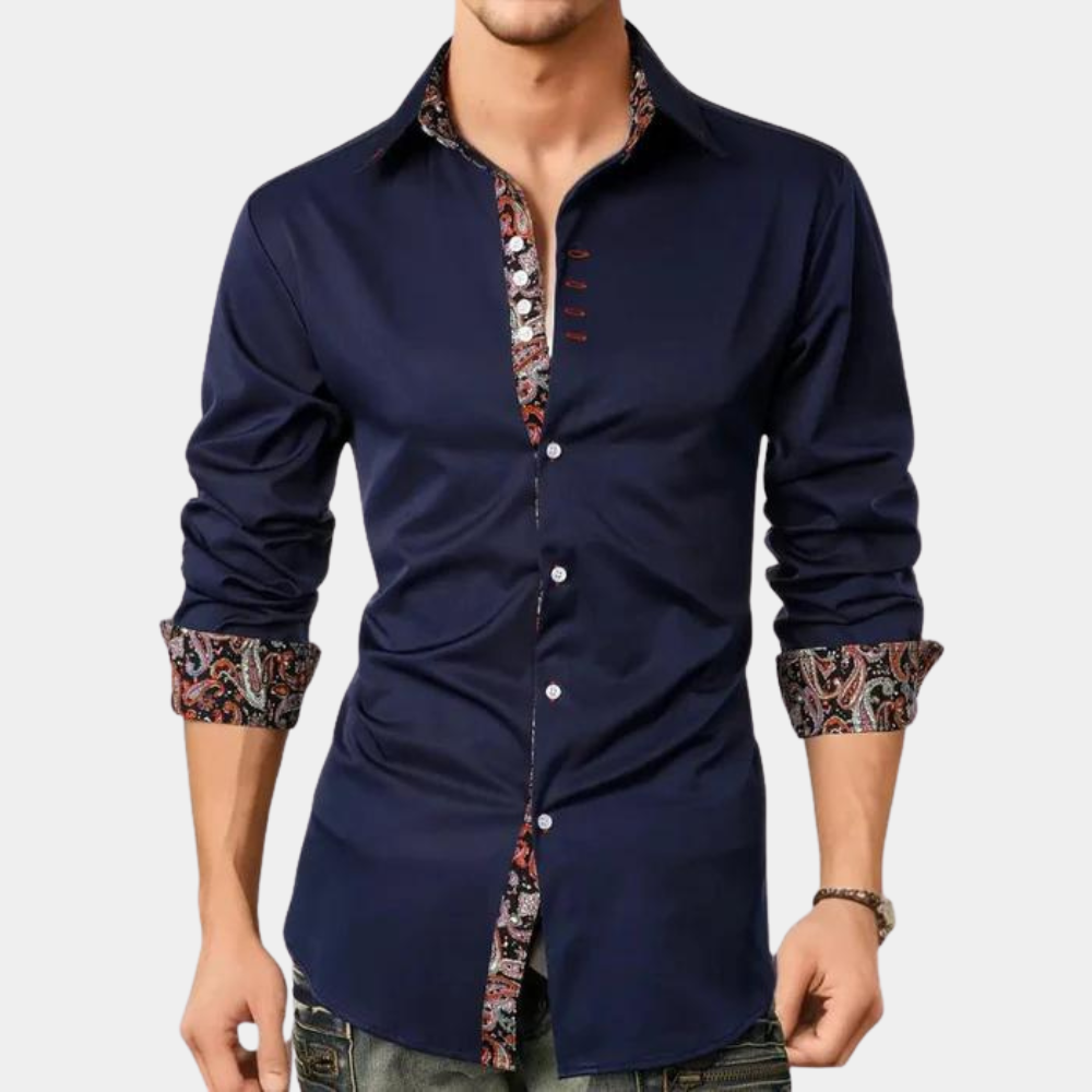Chemise d'Automne pour Hommes Chic 1