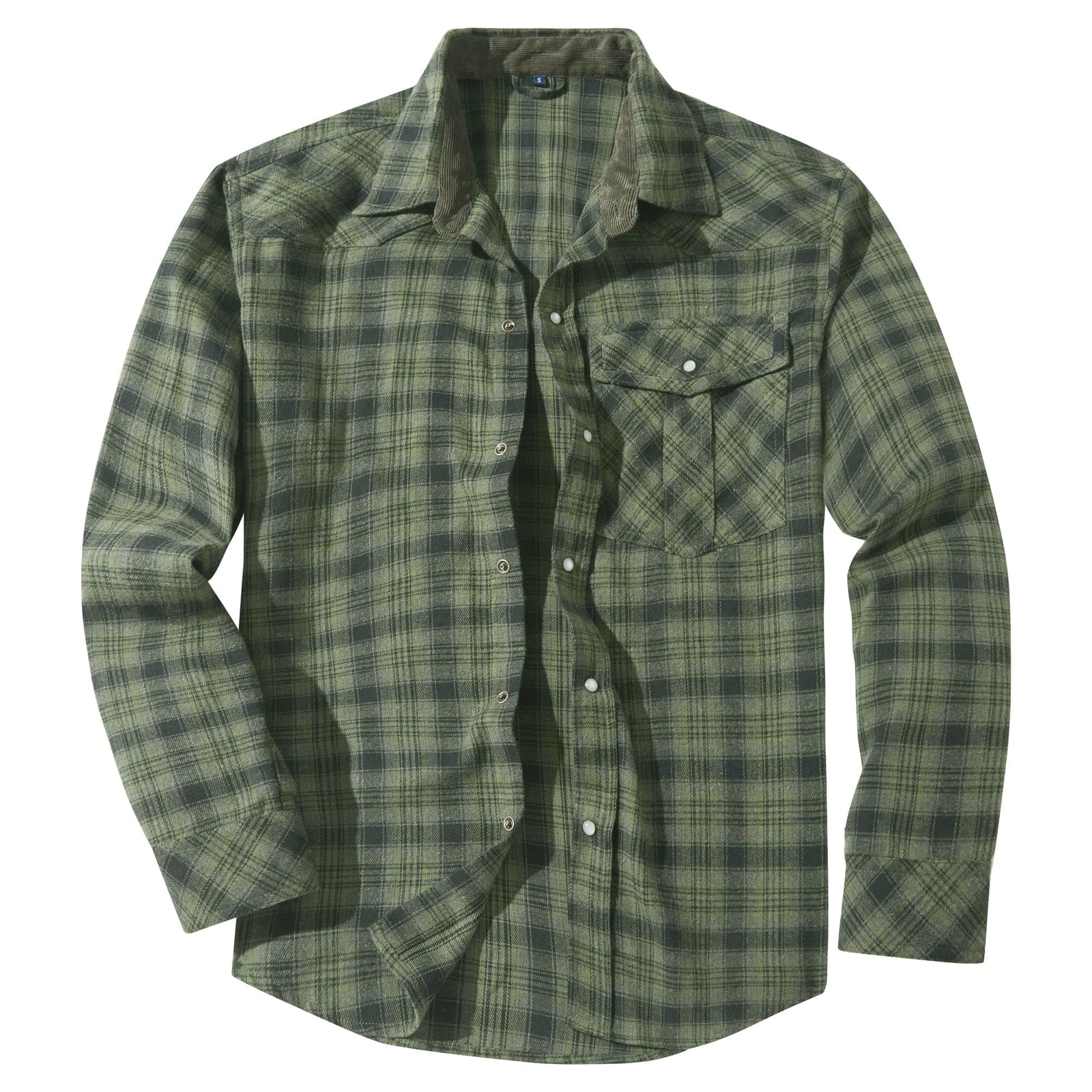 Chemise en flanelle pour homme, modèle classique 7
