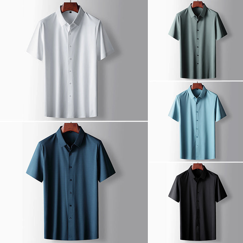 Chemise pour Femme Classique à Manches Courtes 5