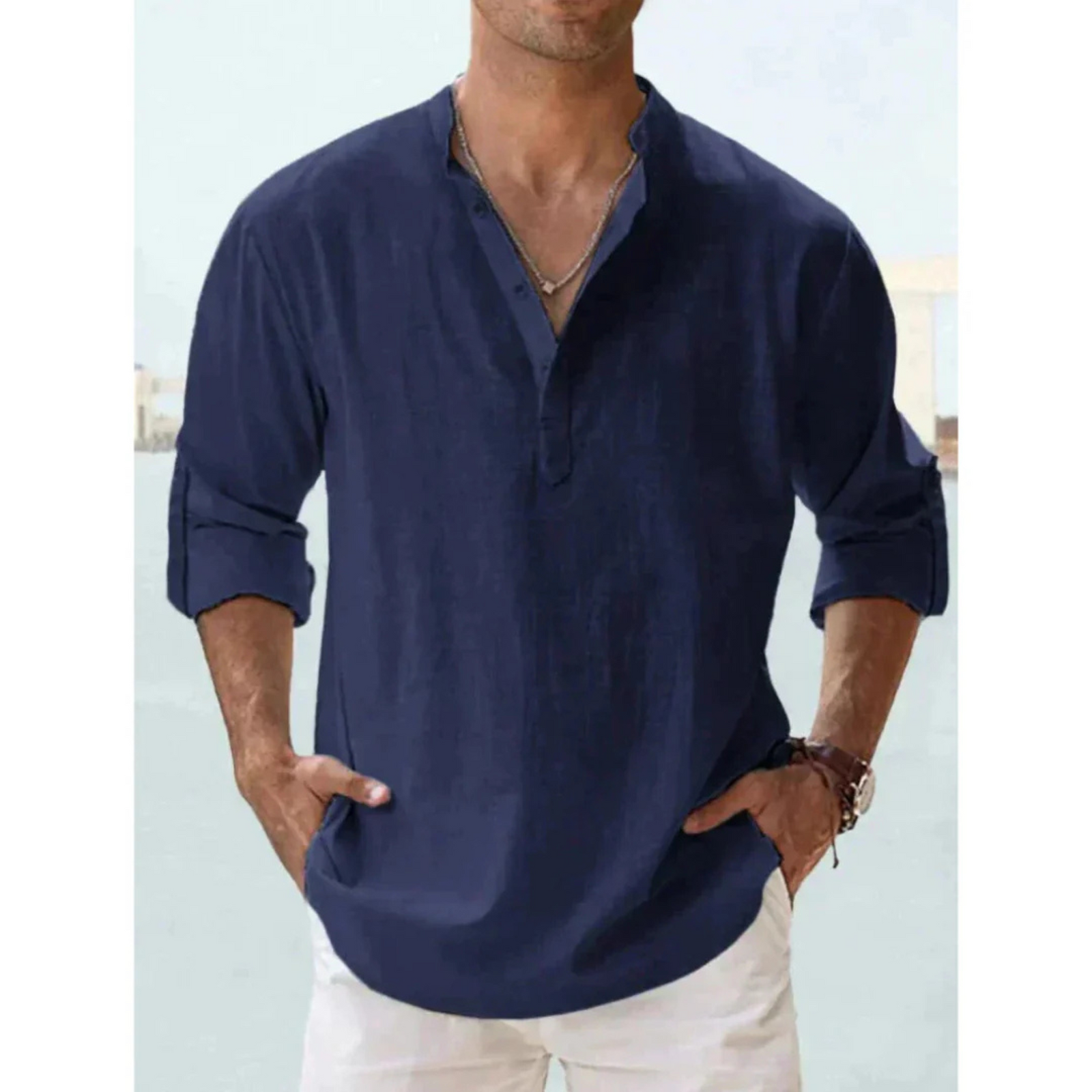 Chemise pour Hommes Ajustée et Élégante 9