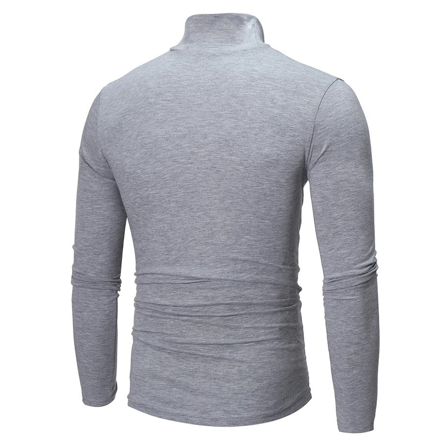 Chemise thermique à col montant pour homme 6