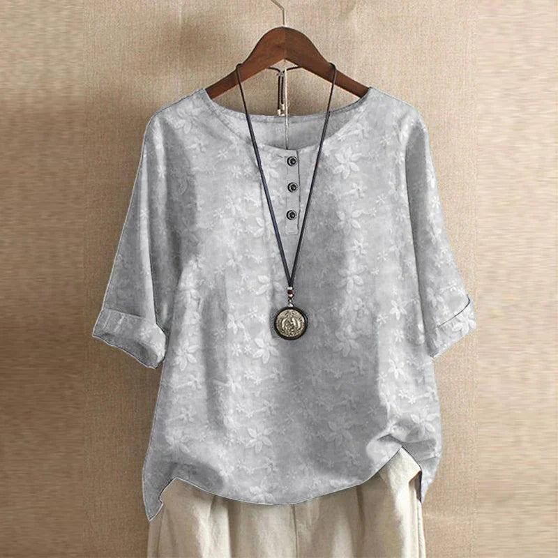 Chemisier Rétro Femme Chic 5