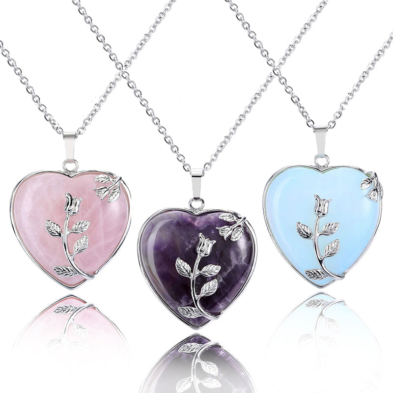 Collier Femme Pendentif Coeur 1