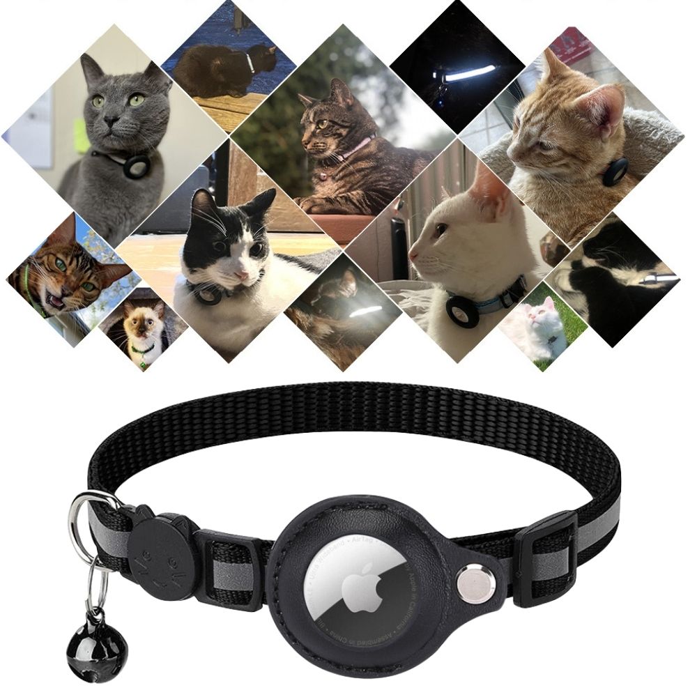 Collier GPS pour Chat avec Design Réfléchissant 5