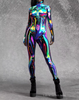 Combinaison Femme Style Cosplay Steampunk Imprimé 3D 6
