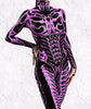Combinaison Femme Style Cyberpunk Body Musculaire 5