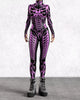 Combinaison Femme Style Cyberpunk Body Musculaire 8