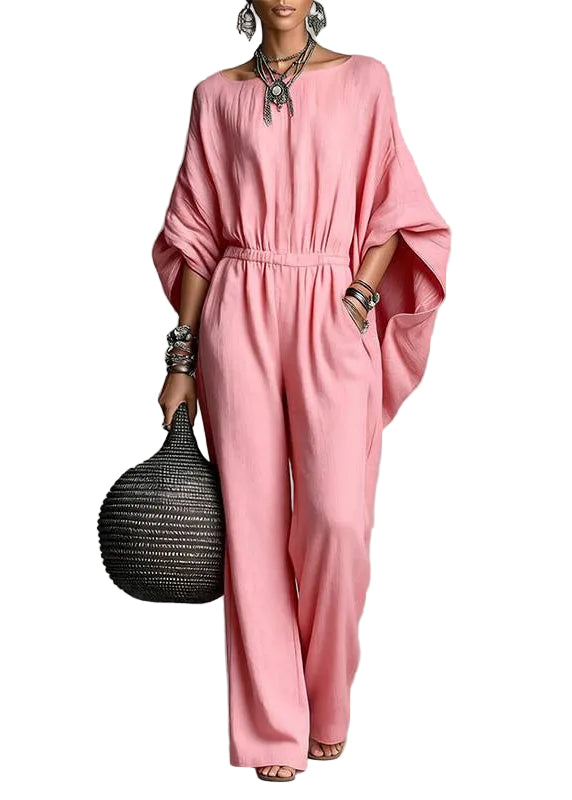Combinaison Femme Taille Haute Patchwork Décontractée Automne 0