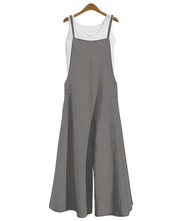 Combinaison d'été à bretelles pour femmes style décontracté 7