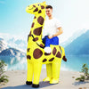 Costume gonflable pour adulte style mascotte animalier amusant 24