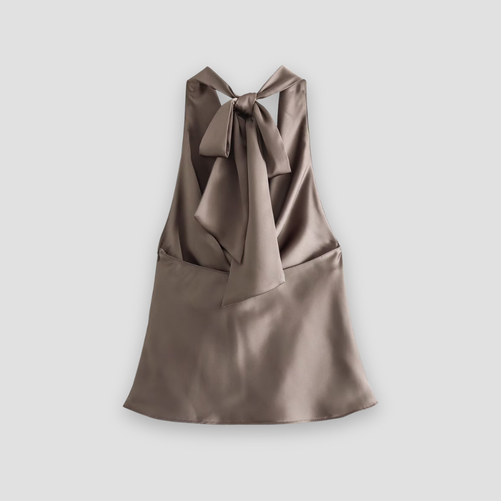 Débardeur Femme Drapé Chic 1