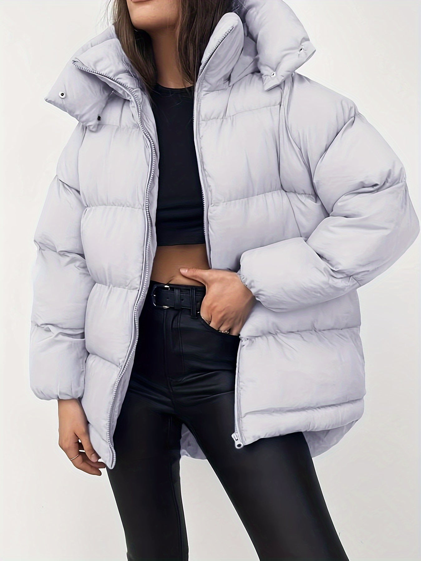 Doudoune Courte Femme Confortable 4