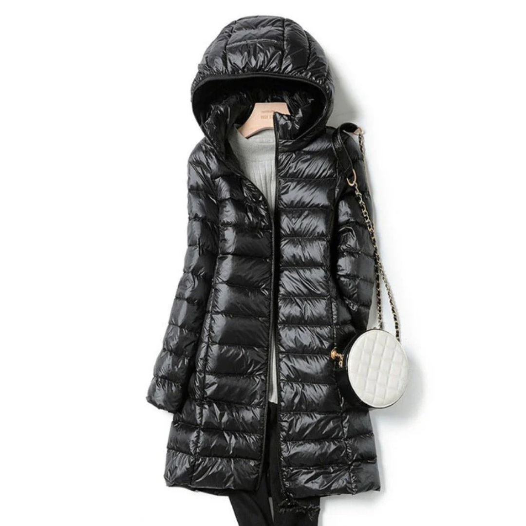 Doudoune à Capuche pour Femmes au Style Hivernal 2