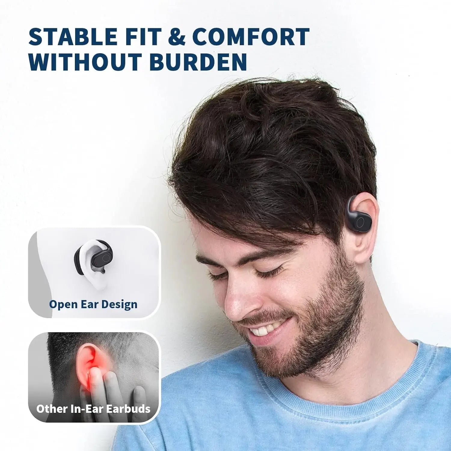 Écouteurs Sans Fil Bluetooth Ouverts Pour Sport 2