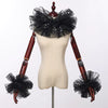 Ensemble Costume Femme Col Volanté Créatif 8