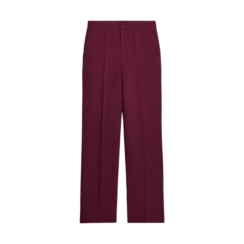 Ensemble Femme Blazer et Pantalon à Plumes 8