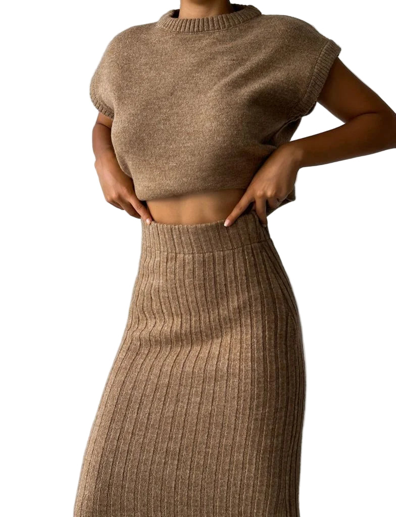 Ensemble Femme Sans Manches Chic 0