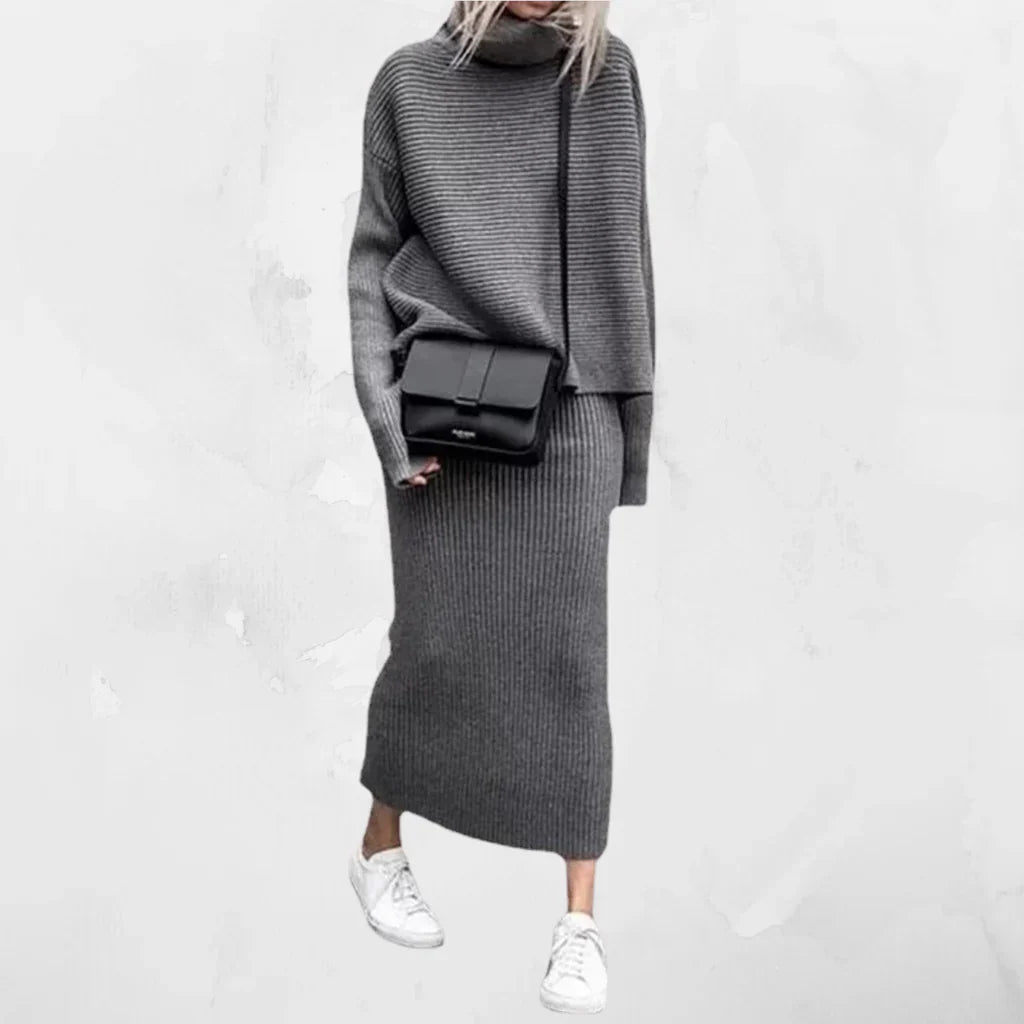Ensemble Pull et Jupe Douillet pour Femme 4
