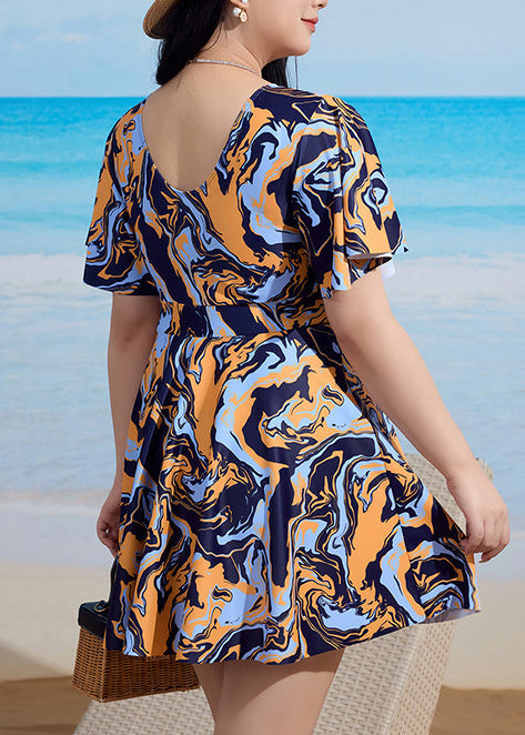 Ensemble Robe et Culotte de Maillot de Bain Boho 3