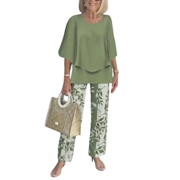 Ensemble Tailleur Femme Chic Polyvalent Deux Pièces 0