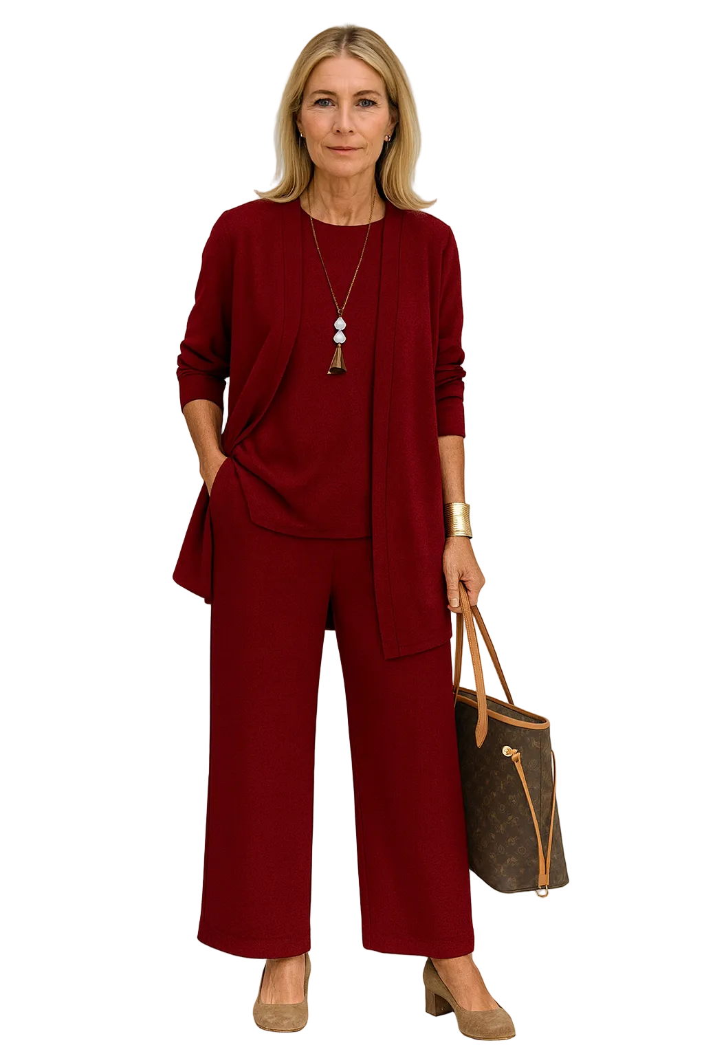 Ensemble de 3 pièces pour femmes au style intemporel 2
