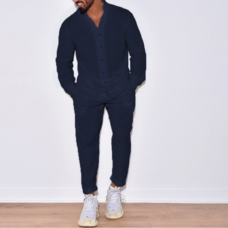 Ensemble de Loisirs pour Homme Chic et Décontracté 3