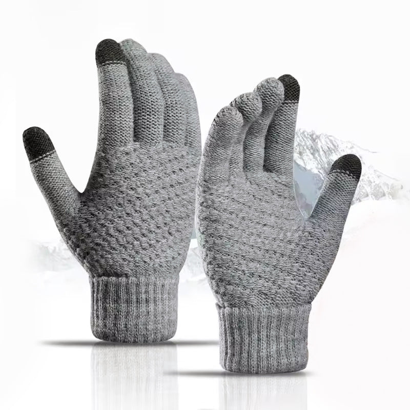 Gants d'Hiver Tricot Écran Tactile Unisexe 0